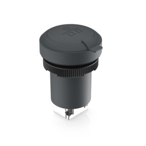 RAMO 22 F, RJ45，圆形卡圈, 前圈 黑色, RJ 45 CAT 5