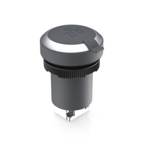 RAMO 22 F, RJ45，圆形卡圈, 前圈 银金属色, RJ 45 CAT 5