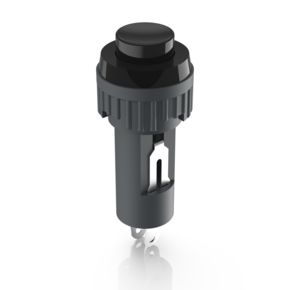 按键，9.1 mm，1关, 触感的, 1 常开, 灯罩 黑色
