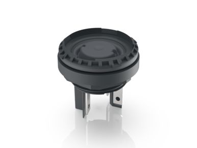 LUMOTAST 16，发光按键 5V，圆形卡圈, C-LAB, 触感的, 1 常开