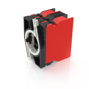 RAFIX 22 QR，触点模块，笼扣弹簧，银触，带连接器, 用于 BA9s, 1 常闭，1 常闭