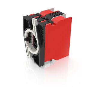 RAFIX 22 QR，触点模块，笼扣弹簧，金触，带连接器, 用于 BA9s, 1 常闭，1 常闭