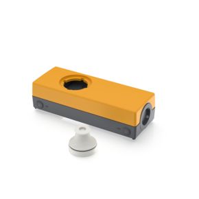 E-BOX 模块化，外壳，35 V, 22.3 mm, 底面 M20, 黄色