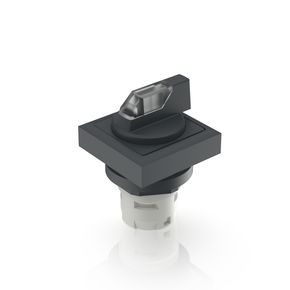 RAFIX 16，发光选择开关，可排列式正方形卡圈, 1 x 90°，V 形, 自复位功能, 可发光