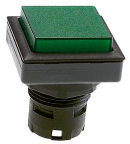 RAFIX 16 F，照明灯附件，突起的灯罩，正方形卡圈, 灯罩 蓝色