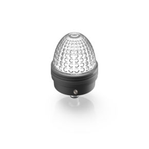 信号灯 TILTED DIAMOND+ IO-LINK，灯 RGB，24伏，边框透明，M12 4针A型编码。