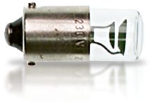 辉光灯，灯座BA 9s, 220 V, 辉光灯