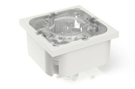 RF 19 银触，点发光, 2.9 ± 0.6 N, 发光元件 黄色, 灯罩 无色, 1 常开