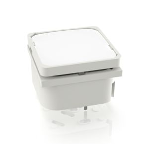 RF 19 H，银触，不发光, 2.9 ± 0.6 N, 灯罩 白色, 1 常开