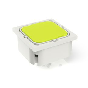 RF 19 金触，全发光, 2.9 ± 0.6 N, 发光元件 黄色, 灯罩 黄色, 1 常开