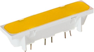 RF 19，发光面板，½ x 2件, 发光元件 黄色, 灯罩 黄色