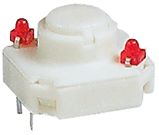 RF 15 R，金触，下部点发光2 LED, 2,9±0,6 N, 发光元件 红色, 1 常开
