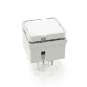 RF 15 H，金触，不发光, 2.9 ± 0.6 N, 灯罩 白色, 1 常开