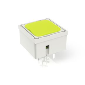 RF 15 金触，全发光, 2.9 ± 0.6 N, 发光元件 黄色, 灯罩 黄色, 1 常开