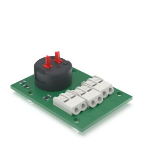 E-BOX 模块化，急停触点模块，35 V, 2 常闭, LED 红色
