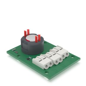 E-BOX 模块化，标准触点模块，35 V, 2 常闭, LED 红色
