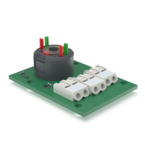 E-BOX 模块化，标准触点模块，35 V, 1 常闭 + 1 常开, LED 白色