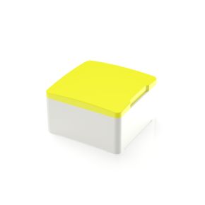 MICON 5，正方形柱塞 14.5 mm, 黄色, L 12.5 mm