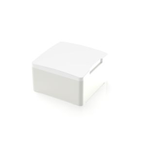 MICON 5，正方形柱塞14.5 mm，带机械限位, 白色, GH 9.55 mm